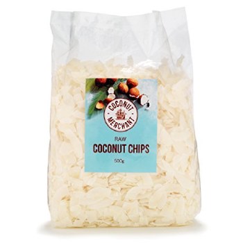 Coconut Merchant Raw Coconut Chips 500g
