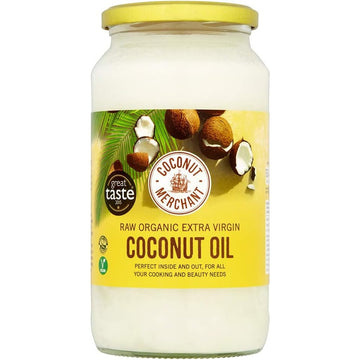 Coconut Merchant Raw Organic Extra Virgin Coconut Oil 1L