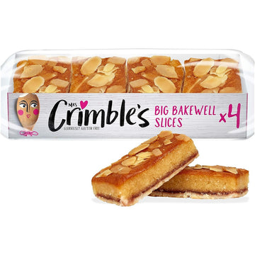 Mrs Crimbles Mrs Crimbles Gluten Free Bakewell Slices 200g