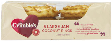 Mrs Crimbles Mrs Crimbles Gluten Free Jam Rings 240g