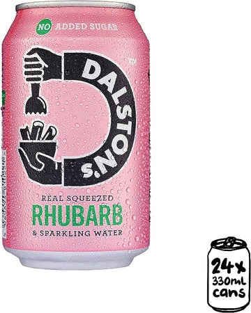 Dalston's Dalston's Rhubarb Soda 330ml  - 24 Pack