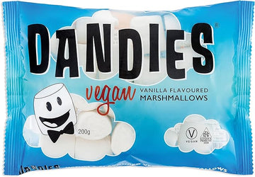 Dandies Dandies Vegan Vanilla Flavoured Marshmallows - 4 Pack