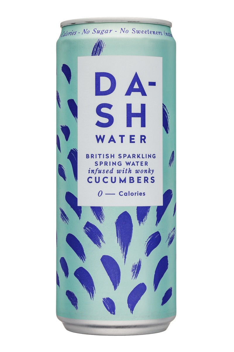 Dasdash Dash Dash Water Sparkling Cucumber 330ml - 6 Pack