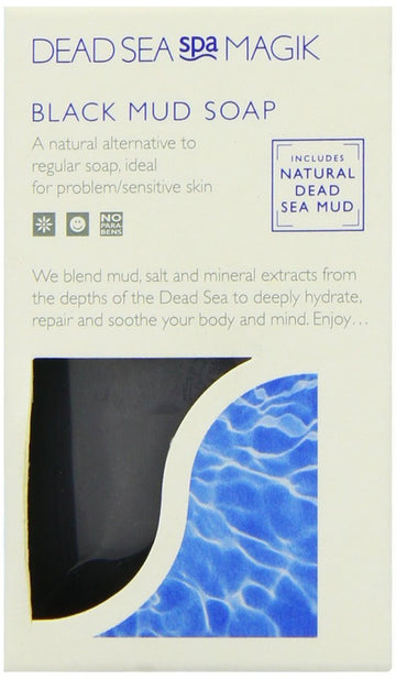 Dead Sea Spa Magik Black Mud Soap 100g