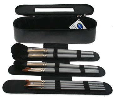 Denman Denman Make-up Brush Case  with 10 brushes