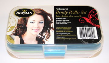 Denman Foam Bendy Soft Twist Styling Hair Curlers Curler Rollers