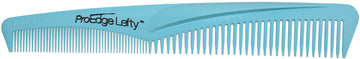 Denman  Left Handed Pro Edge Comb Blue 195mm