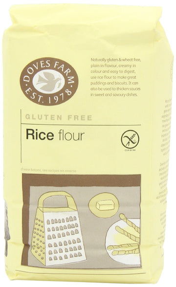 Doves Farm Rice Flour 1kg Gluten Free - 5 Pack
