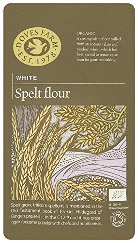Doves Farm Organic Spelt White Flour 1kg - 5 Pack