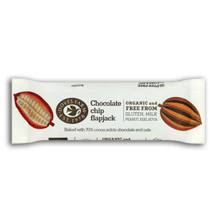 Doves Farm Org GF Choc Chip Flapjack 35g - 18 Pack
