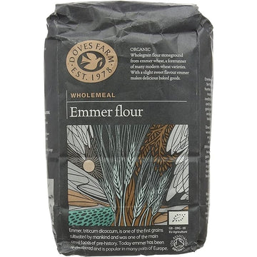 Doves Farm Emmer Flour Wholemeal Stoneground Organic - 5 Pack