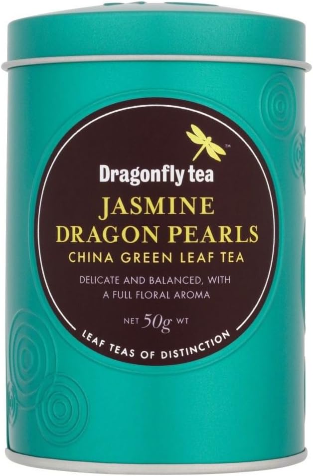 Dragonfly Leaf Tea of Distinction Jasmine Dragon Pearls Green Tea 50g