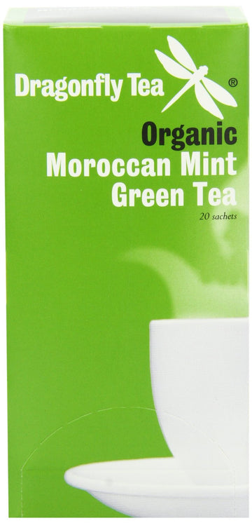 Dragonfly Tea Dragonfly Organic Moroccan Mint Green Tea 20 sachets