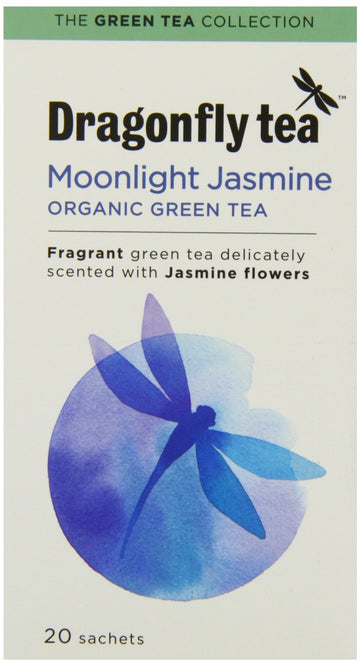 Dragonfly Tea Dragonfly Organic Moonlight Jasmine Green Tea 20 sachets