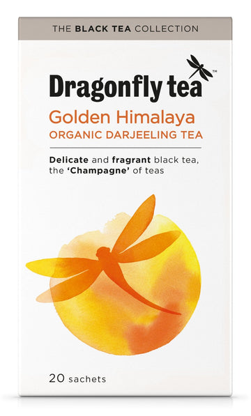 Dragonfly Organic Golden Himalayan Darjeeling Tea 20 sachets