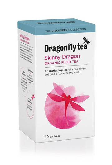 Dragonfly Tea Dragonfly Organic Good Dragon Pu'er Tea 20 sachets