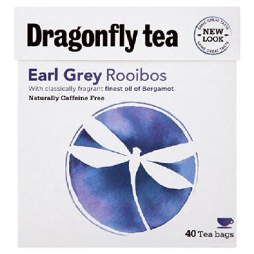 Dragonfly Tea Organic Earl Grey Rooibos Tea 40 teabags