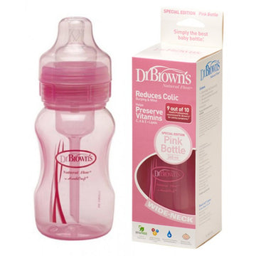 Dr Brown'S DR BROWN PINK 240ML BOTTLE