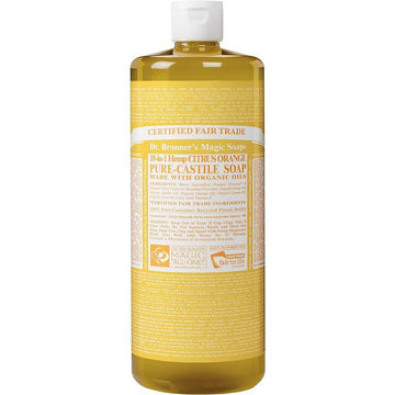 Dr Bronner Org Citrus  orange All One Magic Liquid Soap 945ml