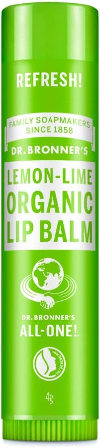 Dr Bronners Organic Naked Lip balm 4g - 12 Pack