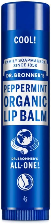 Dr Bronners Organic Orange/Ginger Lip Balm 4g - 12 Pack