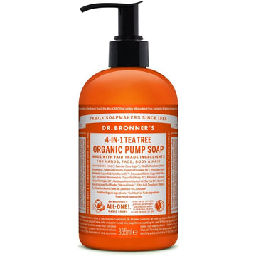 Dr Bronner Org Shikakai Tea Tree Hand Soap 355ml
