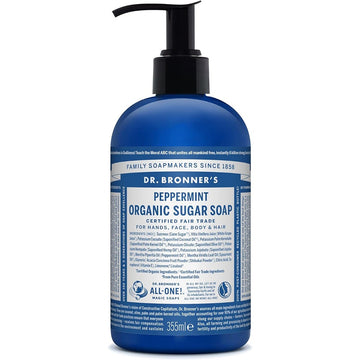 Dr Bronner Org Shikakai Peppermint Hand Soap 355ml