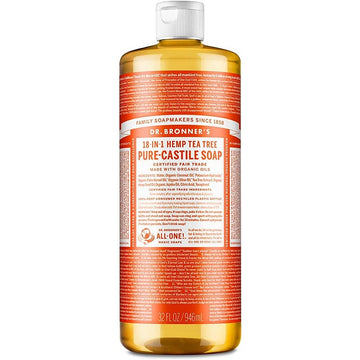 Dr Bronner Organic  Tea Tree All One Magic  Castile Liquid Soap 945 ml