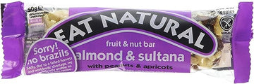 Eat Natural Almond and Sultana Bar 50g  - 12 Pack