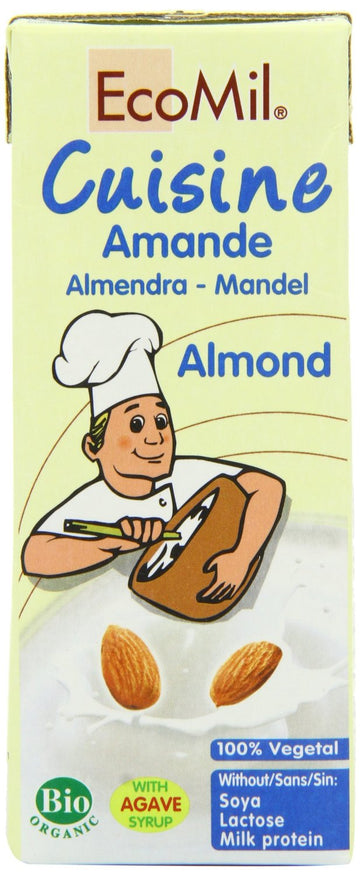 Ecomil Cuisine Almond 200ml - 2 Pack