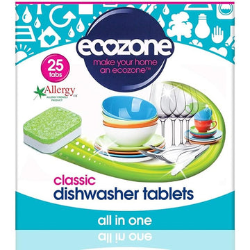 Ecozone Classic Dishwasher Tablets 25 tablets - 3 Pack