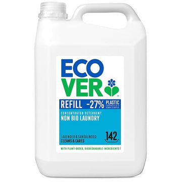 Ecover Non Bio Concentrated Laundry 5L Drum (142 washes)