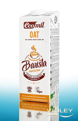 Ecomil Organic Barista Oat Drink 1L - 2 Pack