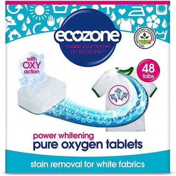 ECOZONE Pure Oxygen Whitener Tablets 48tabs