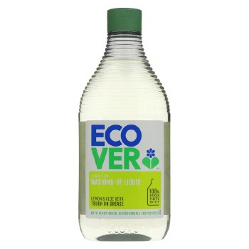 Ecover Washing up Liquid Lemon/Aloe Vera 450ml - 8 Pack