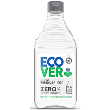Ecover Zero ZERO Washing Up Liquid 450ml - 8 Pack