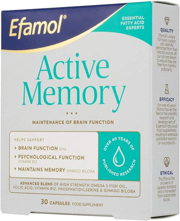 Efamol Efalex Active Memory 30 Caps