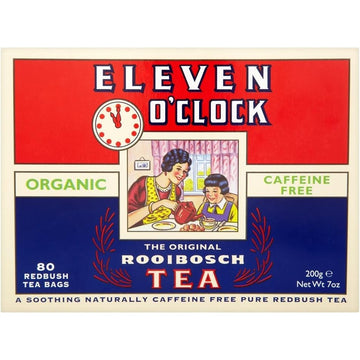 Eleven O'clock Eleven O'clock Organic Rooibosch Tea 80 tea bags