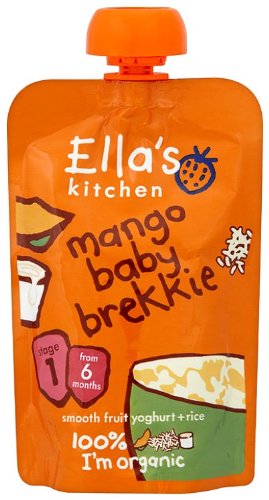 Ellas Kitchen Baby Brekkie - Mango 100g - 6 Pack