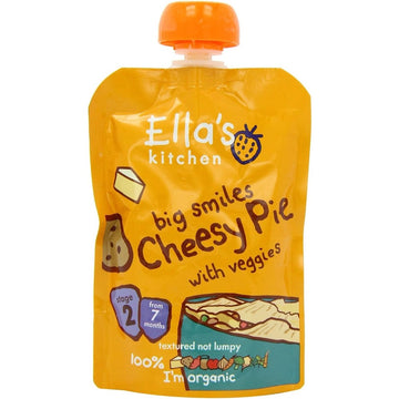 Ellas Kitchen Stage 2 Cheese Pie 130g - 6 Pack