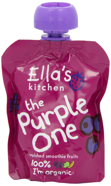 Ellas Kitchen Smoothie Fruit - The Purple One 90g - 12 Pack
