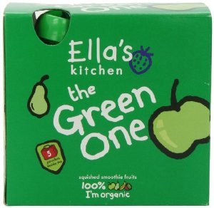 Ellas Kitchen Smoothie Fruit - The Green One Multipk 5 x 90g - 6 Pack