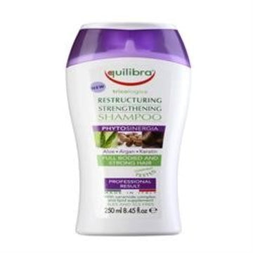 EQUILIBRA Aloe Vera Restructuring & Strenghtening Shampoo 250ml - 3 Pack