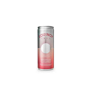 Equinox Organic Kombucha with calming watermelon & cucumber.  - 4 Pack