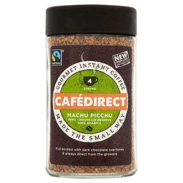 Cafedirect Machu Picchu FT Instant Freeze Dried Coffee 100g