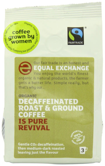 Organic & Fair Trade Decaffeinated Roast & Ground Coffee 227g