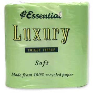 ESSENTIAL Essential Organic Toilet Tissue Recycled 4rolls - 10 Pack