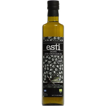 Esti Greek Organic Extra Virgin Olive Oil 500ml Glass Bottle