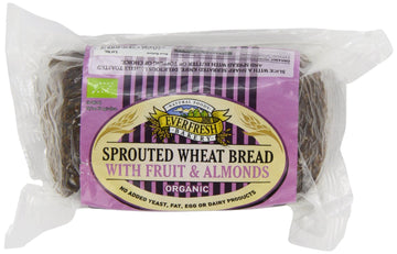 Everfresh Natural Foods Organic Spouted Fruit & Almond Bread  400g