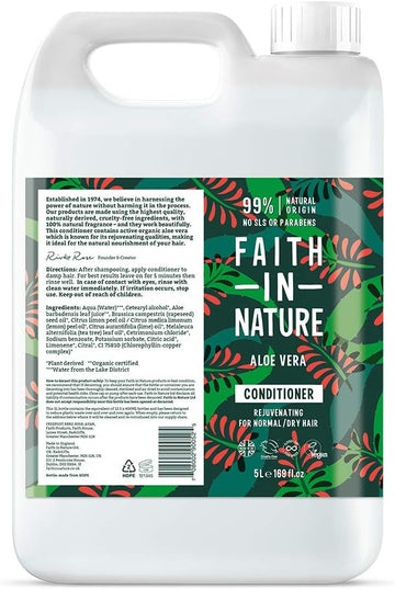Faith in Nature Aloe Vera Conditioner 5Ltr